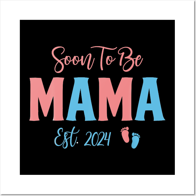 Soon To Be Mama Est 2024 Cute Pregnancy Announcement Gifts Pregnancy